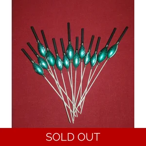 'MATCH RANGE' CLEARANCE x 14 Pole Floats (SRG020)